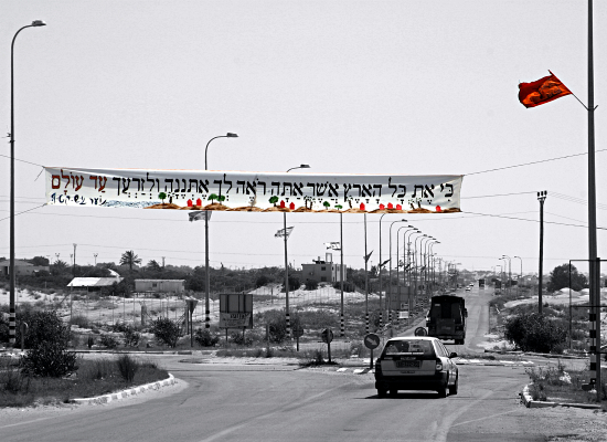 Near Neve Dekalim in Gush Katif