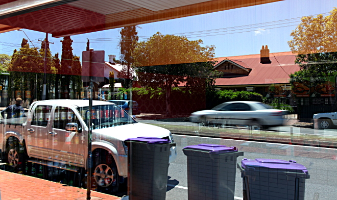 Adelaide - Purple on Greenhill Road