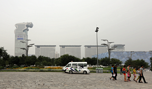 Beijing - The Dragon-shaped Olympic Village