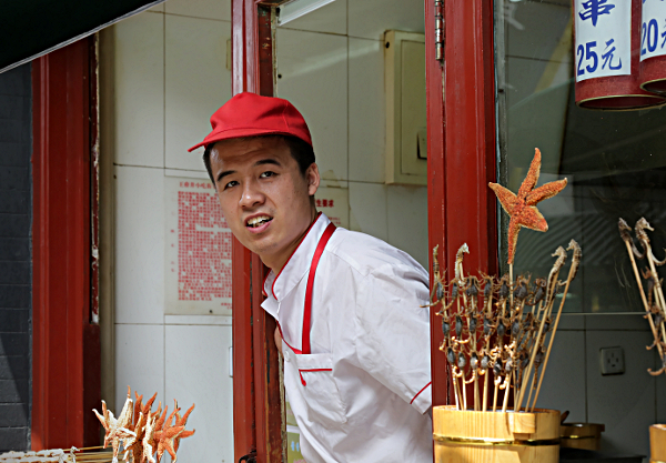 Beijing - Wanna eat some starfish? or some other eastern delicasy perhaps?