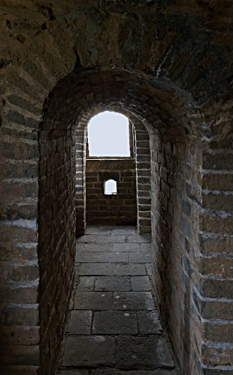 Great Wall of China at Mutianyu
 - Inside a Tower