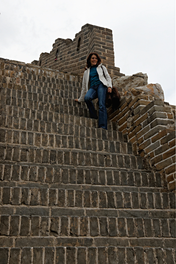 Great Wall of China at Mutianyu
 - Watch your step up there