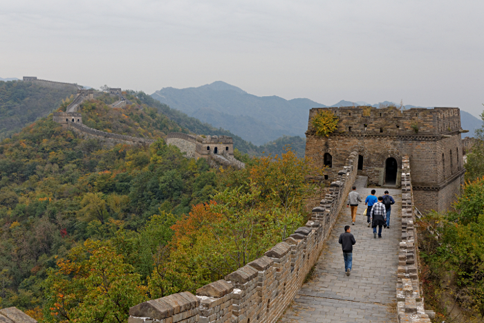 Great Wall of China at Mutianyu
 - 