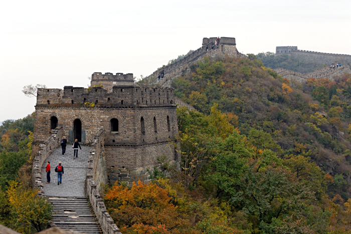 Great Wall of China at Mutianyu
 - 