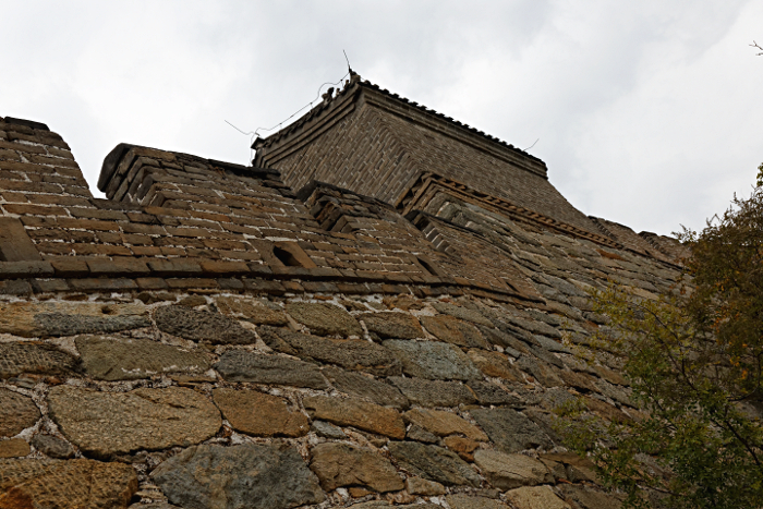 Great Wall of China at Mutianyu
 - This is what a potential enemy will see. - But the Mongols broke through anyway. - How? They simply bribed a gatekeeper.