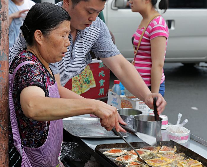 Szechuan Province, China
 - Helping Mum