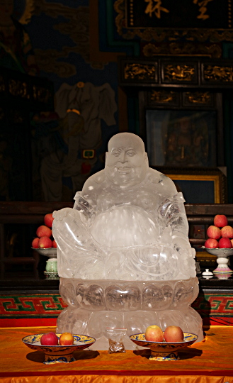 Szechuan Province, China
 - Glass Buddha