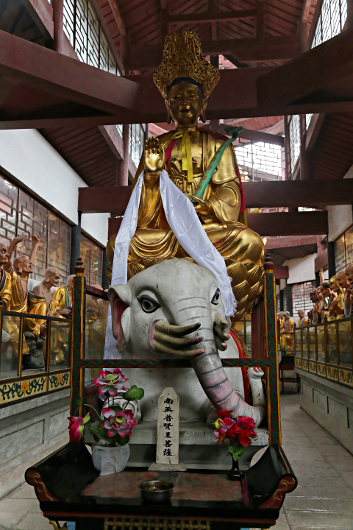 Mt Emei And Leshan - Is this Guy the Leader?