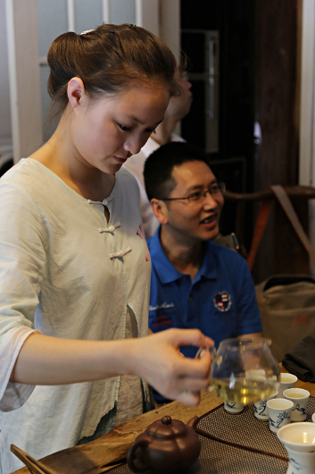 Szechuan Province, China
 - Tea House Hostess