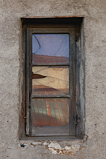 Visit to Addis Ababa - Synagogue Window