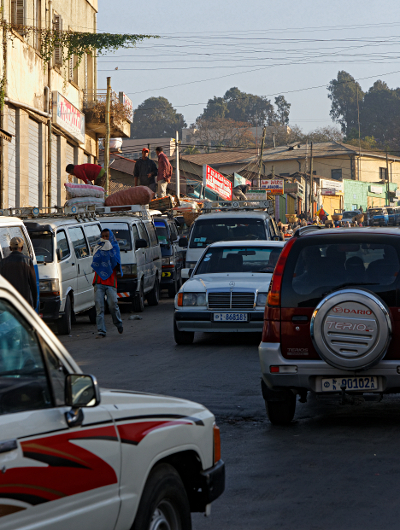 Visit to Addis Ababa - Market Scene