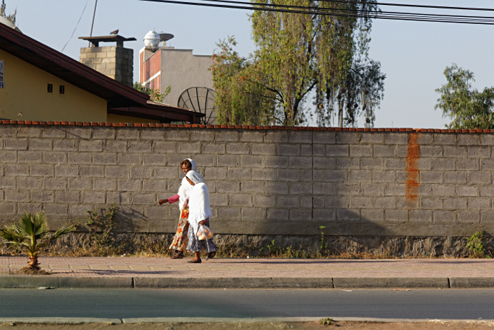 Visit to Addis Ababa - Walking Down the Street