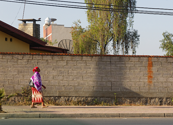 Visit to Addis Ababa - Walking Down the Street