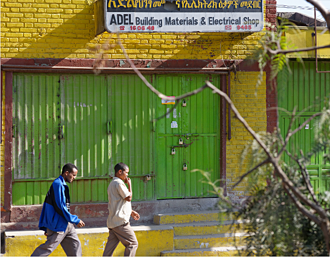 Visit to Addis Ababa - Street Scene