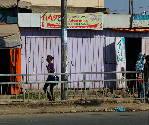 Visit to Addis Ababa - Street Scene