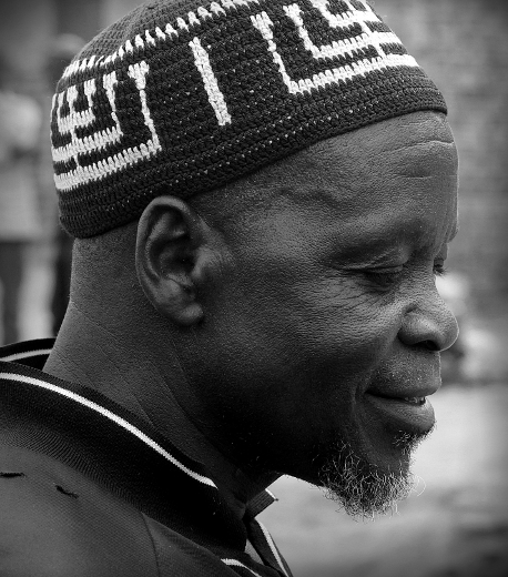 Africans in Black & White - Abayudaya Elder, Putti, Uganda