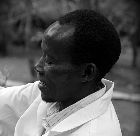 Africans in Black & White - Quail Farmer, Nairobi, Kenya