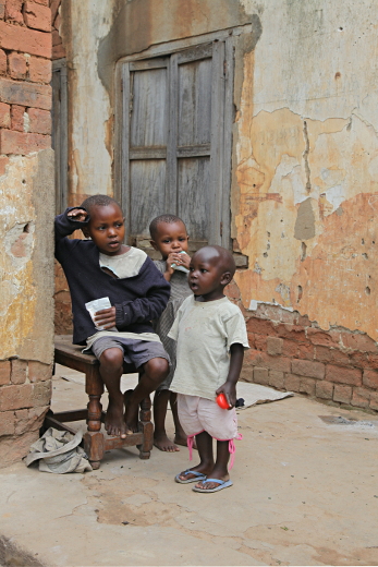 Visit to Kakungulu's House, Gangama, at the Foot of Mount Elgon, Uganda - The House