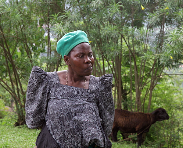 Visit to Kakungulu's House, Gangama, at the Foot of Mount Elgon, Uganda - Kakungulu's Granddaughter