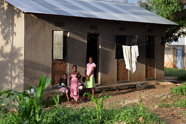 Visiting the Abayudaya in Nabugoye, Uganda - Mud Brick Rendered House