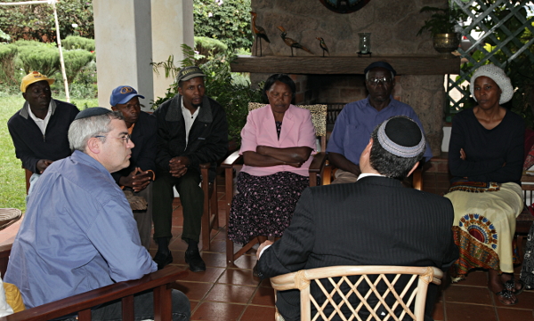 Visiting Nairobi, Kenya - Listening to Rabbi Riskin
