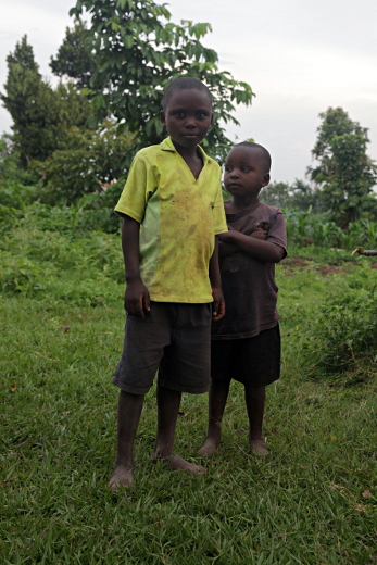 Visiting the Abayudaya in Namanyonyi, Uganda - Two Boys
