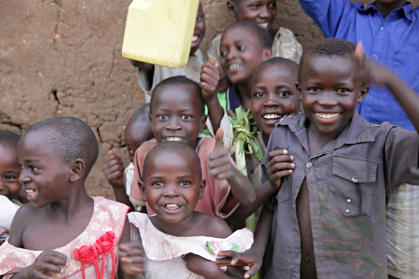 Visiting the Abayudaya in Namanyonyi, Uganda - Children in Namanyonyi
