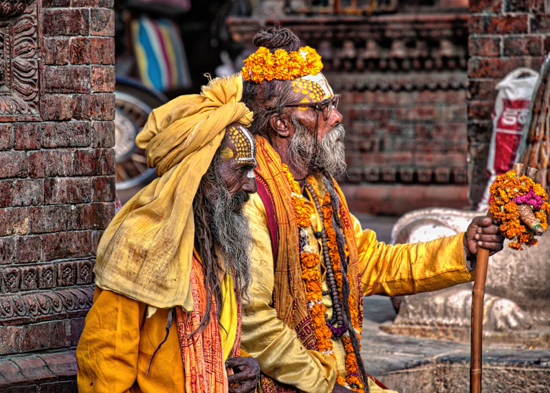 Ehibition in Yerushalayim - Sadhus, Kathmandu