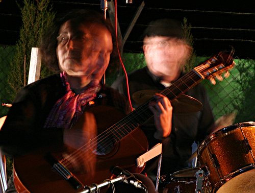 In Concert - Guitarist and Drummer