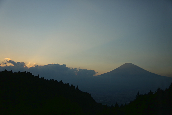 Owakudani Black Eggs, Japan
 - Sunset over Mt Fuji