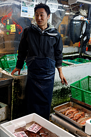 The largest Fish Market in the world - A Smoke Break - or perhaps smoked fish