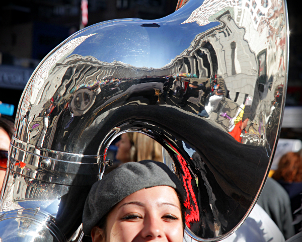 New York in November 2011 - Tubas, Macy's Thanksgiving Parade