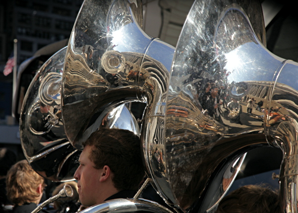 New York in November 2011 - Tubas, Macy's Thanksgiving Parade