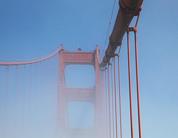 August in the US - Golden Gate Bridge