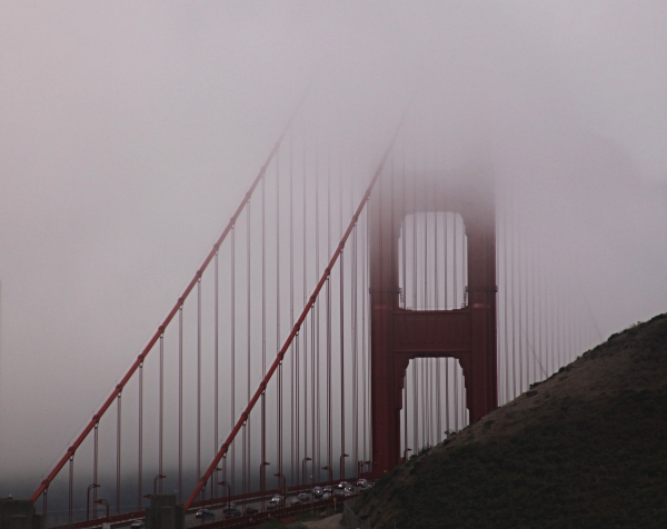 August in the US - Golden Gate Bridge