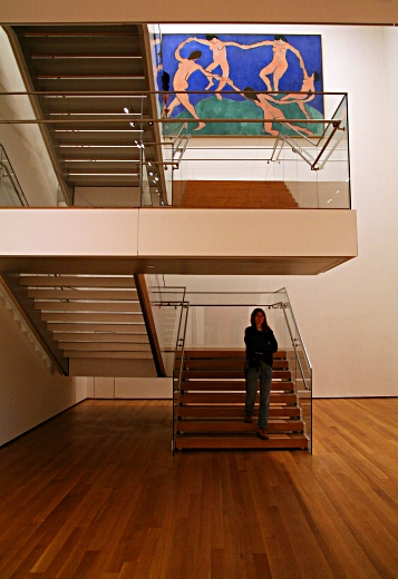 A week in New York City - MOMA stairs