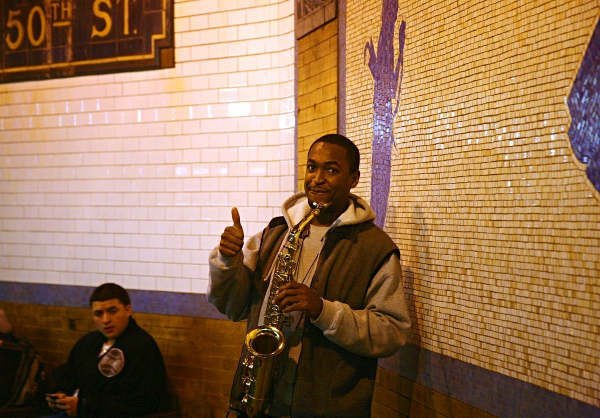 A week in New York City - Subway Busker