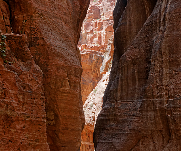 Petra - Lighting the Siq