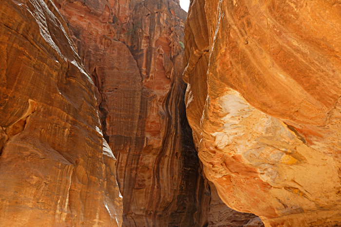 Petra - Siq walls