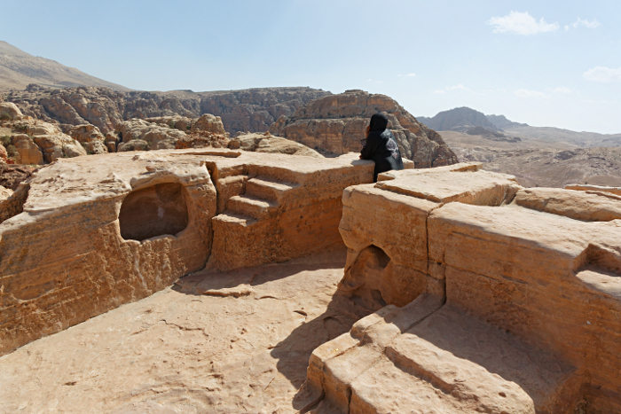 Petra - High Place of Sacrifice -- 800 steps to get here