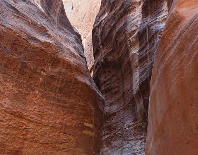 Petra - Siq walls