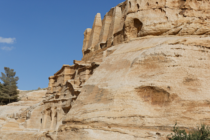 Petra - Obelisk Tomb above Triclinium