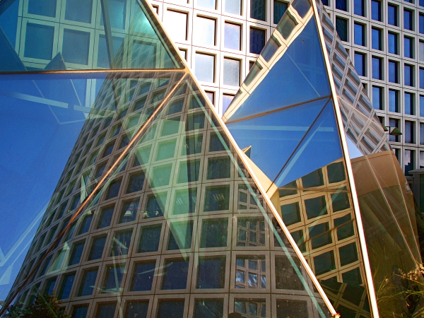 Azrieli Buildings in Tel Aviv