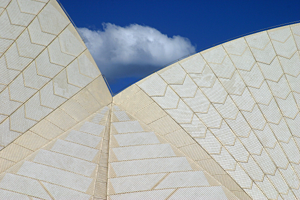 Sails on Sydney Harbour - The Sydney Opera House