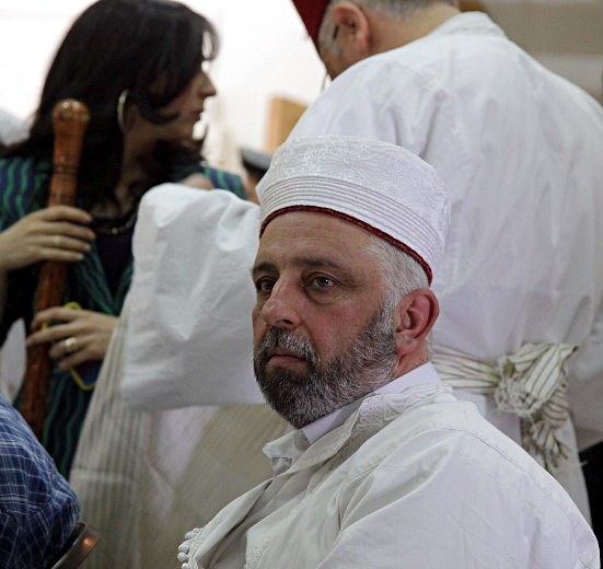 Samaritan, Shomronim, Passover Sacrifice - At the Reception