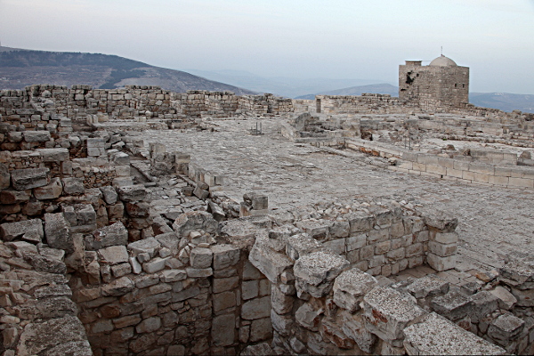 Samaritan, Shomronim, Sukkot,Tabernacles - Remnants of the Samaritan Temple and City on Har Grizim - 's 