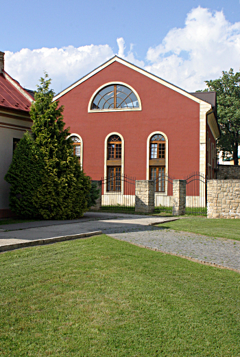 Slovakia Weather - One of the synagogues in the synagogue courtyard in Presov - now in use by a private business