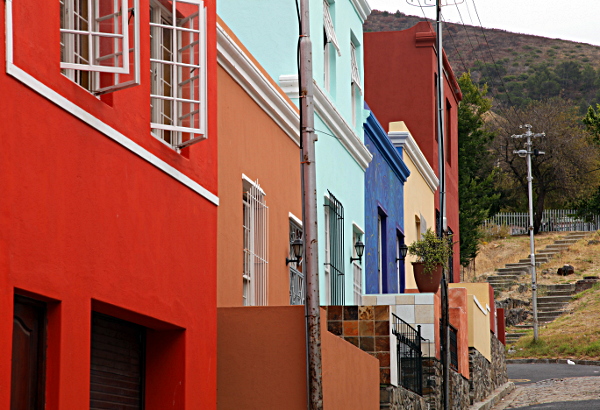 Cape Town - Coloured Houses, Cape Town