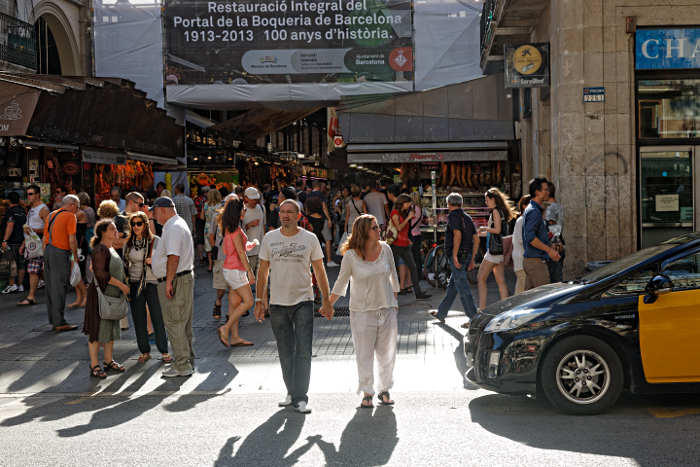 A day in Barcelona - Main food market, where everything is always fresh, or else