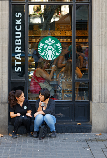 A day in Barcelona - Starbucks